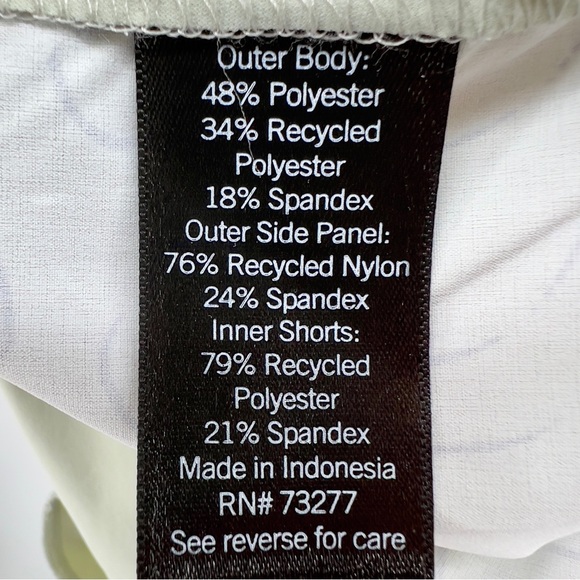 FLX NWOT Woven Tank Dress with Built In Shorts Medium Activewear Sage Topography - Picture 14 of 16